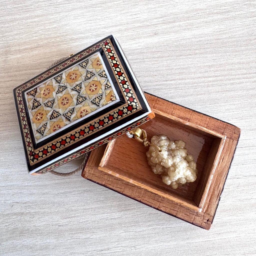 Coffret Citrine Brute