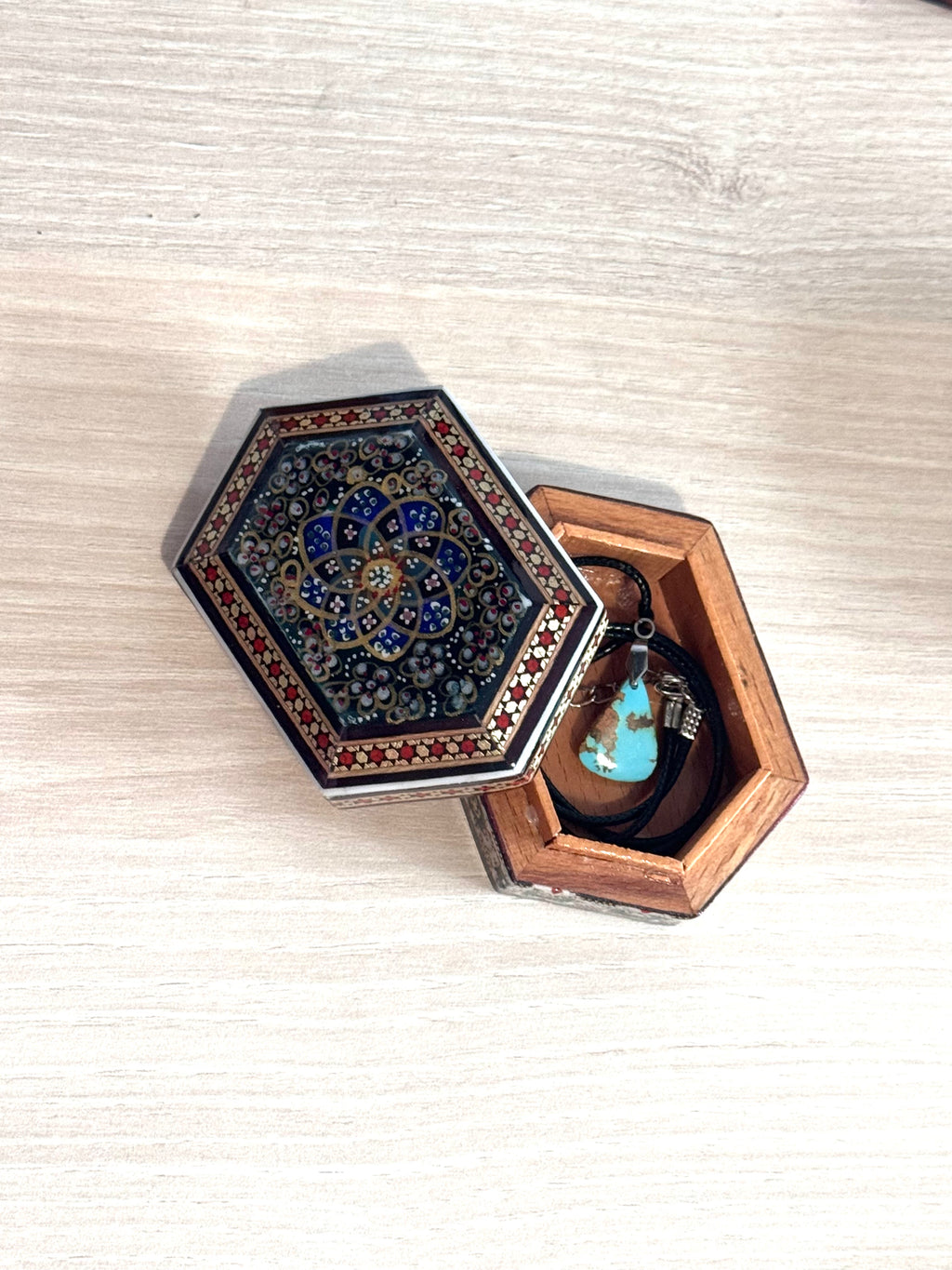 Coffret mini Turquoise de Nishapur Naturelle