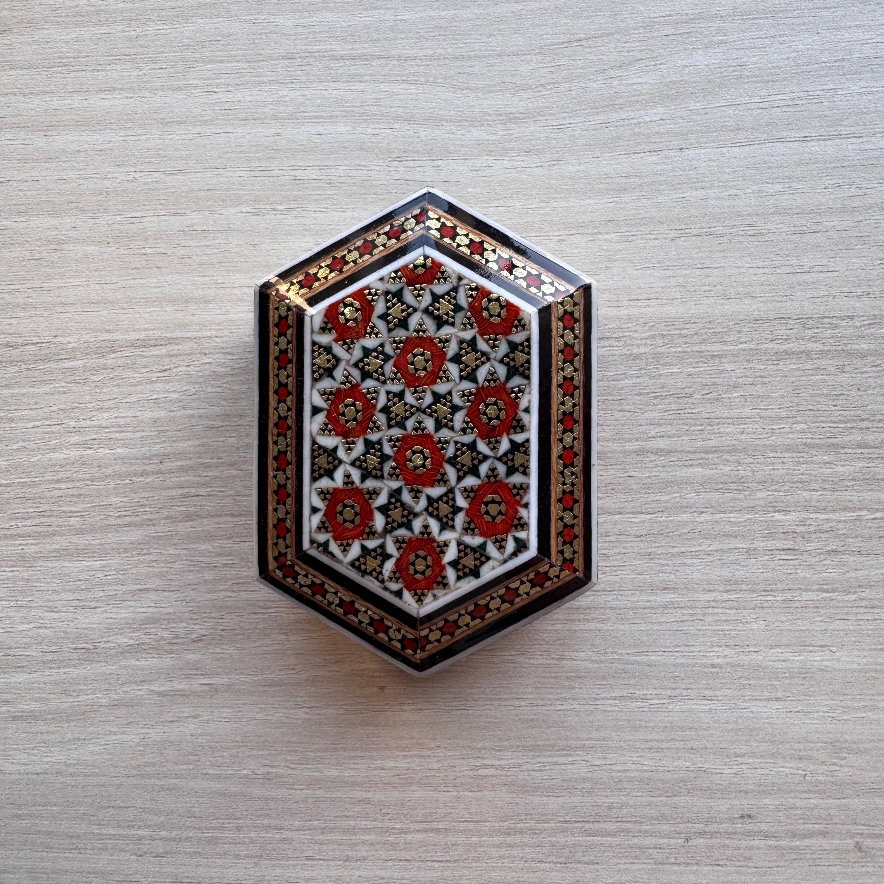 Coffret cadeau en Khatam persan 