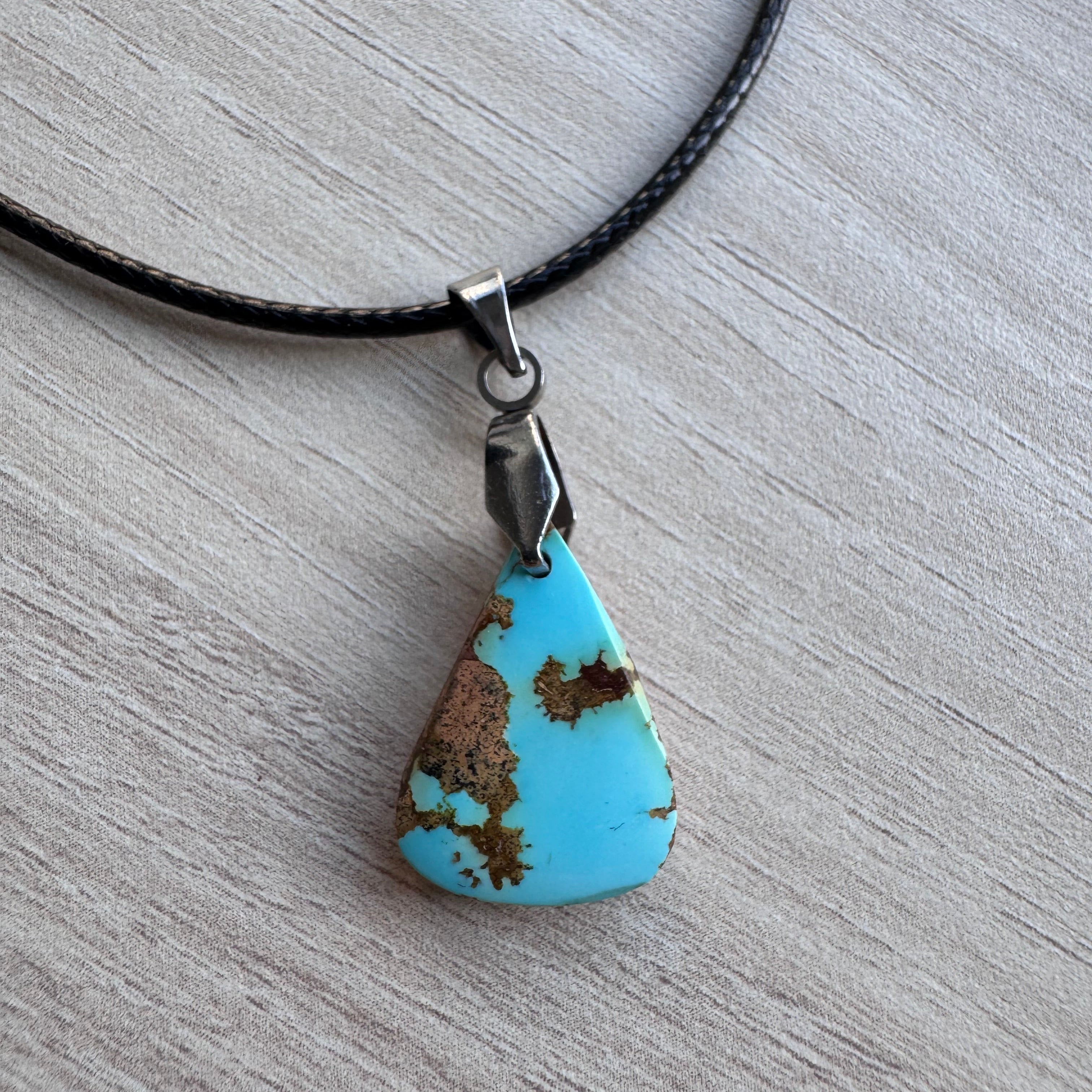 Natural Turquoise Mini Box from Nishapur | FIROUZ ART